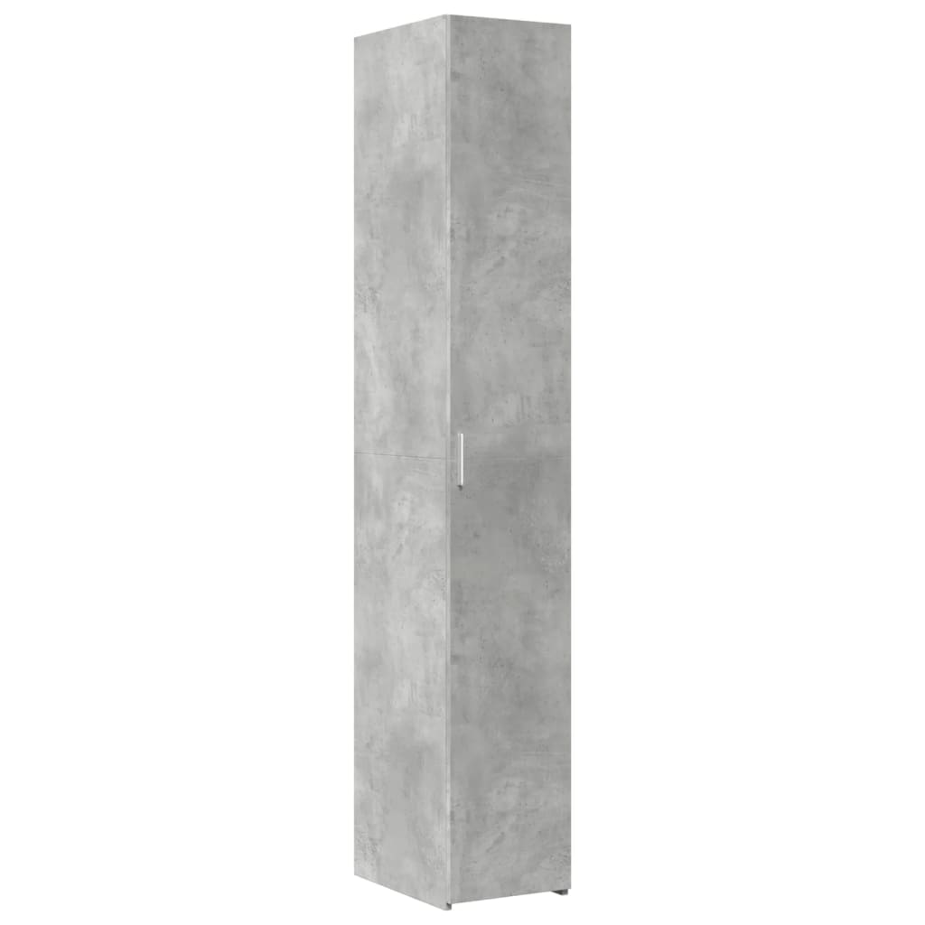 Highboard Concrete Grey 30x42.5x185 cm Engineered Wood
